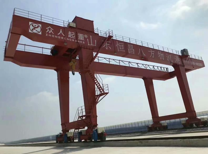 山東恒昌八方物流集裝箱龍門吊