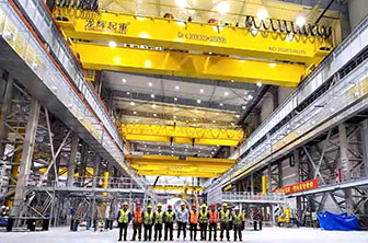 上海電氣300+300/50雙梁橋式起重機項