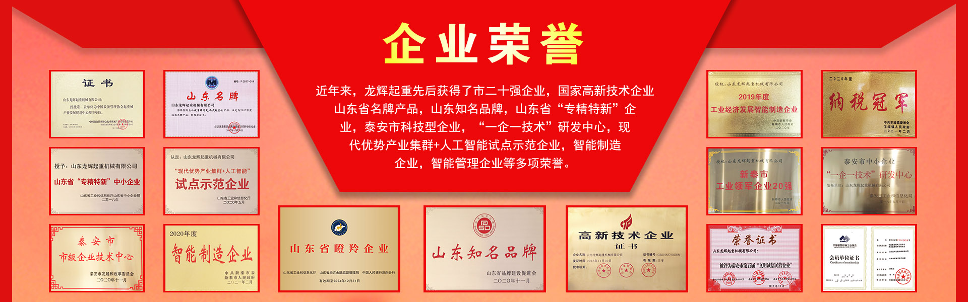 山東龍輝起重機械有限公